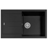  Sudoper PLADOS AM7810 780x500x200mm sa sifonom fi115mm UM44 INOX CRNA | Eponuda.ba