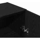  Komoda crni hrast 100x36x60 cm inženjerski drvo | Eponuda.com