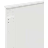  Konstrukcija postelje Bela 90 x 190 cm Inženirsko leseno, (5000121235) | Shoptok.si