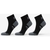 Under Armour Performance Cotton 3-Pack QTR Socks Black