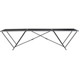  Sklopivi stol za lijepljenje od MDF-a i aluminija 300 x 60 x 78 cm | shoptok.hr