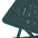 3-dijelni sklopivi bistro set plastični zeleni | shoptok.hr
