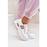 Boto Women's Platform Sneakers With Decorative Detail White Annisae | Shoptok.si