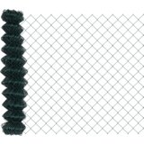  Ograda Zelena 0.4 x 10 m Metal s PVC premazom | shoptok.hr