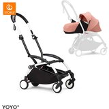 Stokke Ogrodje vozička white frame 0+ newborn pack Yoyo® ginger | Shoptok.si