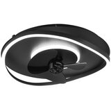  Mat črna LED stropna svetilka Sortland – | Shoptok.si