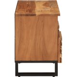 TV ormarić 100 x 34 x 46 cm od masivnog bagremovog drva | shoptok.hr