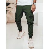 DStreet Spodnie męskie cargo zielone | Shoptok.si