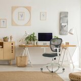 MID.YOU Pisarniški Stol Top 108 W, Siva | Shoptok.si