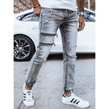 DStreet Spodnie męskie jeansowe joggery szare | Shoptok.si