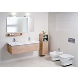 Jika H8144200001041 Cubito 130 x 48,5 cm dvojni keramični umivalnik | Shoptok.si
