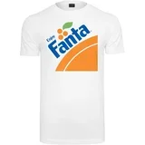 Merchcode Majica 'Fanta' modra / zelena / oranžna / bela