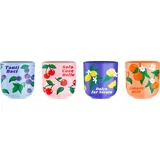 Mercato Della Frutta 4-delni set lončkov za espresso "Mešano sadje" - 1 set