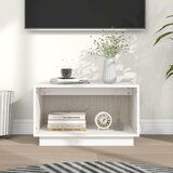 Furnova TV omarica bela 60x35x35 cm trdna borovina, (21924669) Cene