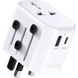 Sbs POTOVALNI ADAPTER UNIVERZALNI NAPAJALNIK ZA TELEFONE USB-A USB-C 110–240 V, (5000261420) Cene