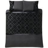 Catherine Lansfield Crna posteljina za bračni krevet/za produženi krevet od samta 230x220 cm Lattice Cut – | shoptok.hr