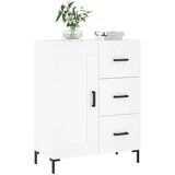vidaXL Komoda bela 69,5x34x90 cm inženirski les | Shoptok.si