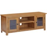 vidaXL TV omarica 110x35x44 cm trdna hrastovina Cene