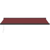 Tenda na ručno uvlačenje bordo 500 x 300 cm | shoptok.hr