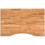  Ploča za radni stol svjetlosmeđa 80x50x2,5 cm drveni pravokutni | shoptok.hr
