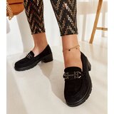 Gemre Black suede loafers Tytti | shoptok.hr