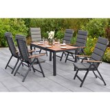 Gardenson VRTNA GARNITURA ASTROS aluminij barve grafita, naravne barve Cene