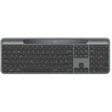  Tastatura USB Wireless Logitech K980 Signature Slim Solar+ for Business Graphite | Eponuda.com
