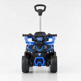  Kvad guralica za decu sa ručkom 2u1 ATV- Plava Cene