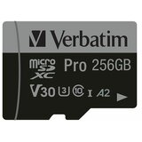Verbatim pro micro sdxc C10 U3 256GB (47045) cene