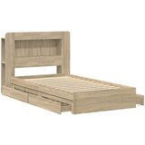  Okvir kreveta s pohranom s ladicama Hrast sonoma 90 x 200 cm | Eponuda.ba