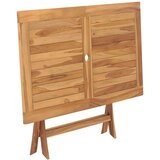  Sklopivi vrtni stol od tikovine 120 x 70 x 75 cm | shoptok.hr