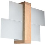  Stenska svetilka FENIKS 1 naravni les, (21347292) | Shoptok.si