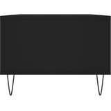  Stolić za kavu crni 90 x 50 x 36,5 cm od konstruiranog drva | shoptok.hr