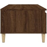  Stolić za kavu smeđa boja hrasta 90x50x36 5cm konstruirano drvo | shoptok.hr