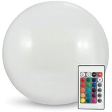  LED RGBW solarna lampa BALL LED/3,7 V 1500 mAh prečnik 50 cm IP65 + daljinski upravljač Cene