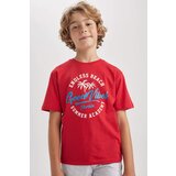 Defacto New Regular Fit Printed Short Sleeve T-Shirt | shoptok.hr