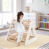 Igrače in hobi Plezalo za otroke, trikotno plezalo 4 v 1, dim. 62,5 x 64 x 57,5 ​​cm | Shoptok.si