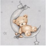 Interbaby Rachel dekica 110x140 Mjesec siva | shoptok.hr