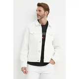 Tommy Hilfiger Jeans jakna moška, bela barva, MW0MW34522