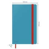 Zweckform Zvezek a5 tp črtan 80l z elastiko moder leitz cosy 44810061 | Shoptok.si