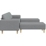  Kauč za dnevni boravak 3 pcs Svijetlo siva Poliester | Eponuda.com