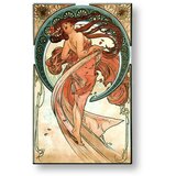  Slika na platnu DANCE – Alfons Mucha (reprodukcija 50x80 cm) | Shoptok.si