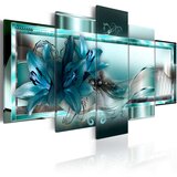  Slika - Sky Blue Lilies 100x50 | shoptok.hr