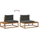  Zunanji konec kavča z blazino Naravna 115 x 83 x 73 cm, (5000270441) | Shoptok.si