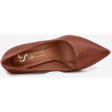 Boto Leather Pumps Lewski 3117 Dark Brown | Shoptok.si