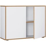 MID.YOU Arhivska Omara Salia B100, Bela, Barva Hrasta | Shoptok.si