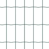 Euro ograda 1 x 10 m Željezo prekriveno PVC-om Zelena | shoptok.hr