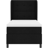 Box Spring Krevet s Madracem Crni 100x200 cm Tkanina | shoptok.hr