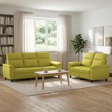  Set sofe 2 pcs Svijetlo zelena Tkanina Cijene