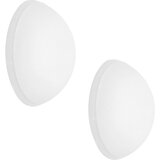 Wagner Stenski blažilnik, bunkica / ploščica, Ø 20 mm, DE 10 kosov, višina 7 mm, bele barve | Shoptok.si